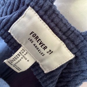 Forever 21 Blue Coloroid Overall